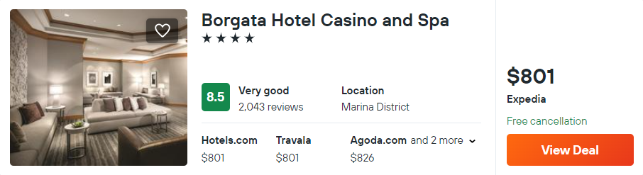 Borgata Hotel Casino and Spa